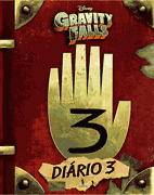 Mão estilizada dourada com «3» a negro em grande e fundo vermelho escuro com cantos dourado escuro