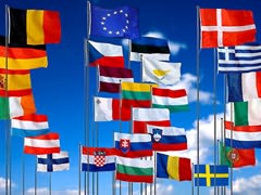 Bandeiras de países da União Europeia
